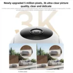 Original Xiaomi Outdoor Camera 4C 3K Full Color Night Vision 5MP IP66 Human Tracking Sound And Light Warning Voice Call Camera - Image 3