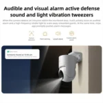 Original Xiaomi Outdoor Camera 4C 3K Full Color Night Vision 5MP IP66 Human Tracking Sound And Light Warning Voice Call Camera - Image 9