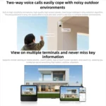 Original Xiaomi Outdoor Camera 4C 3K Full Color Night Vision 5MP IP66 Human Tracking Sound And Light Warning Voice Call Camera - Image 10