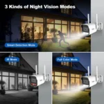 SriHome NVS001-IPC065 5MP 4-CH NVR WiFi IP Camera Kit - Image 7