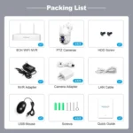 SriHome NVS009-IPC037 5MP 4-CH NVR WiFi IP Camera Kit - Image 11