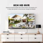 SriHome NVS009-IPC037 5MP 4-CH NVR WiFi IP Camera Kit - Image 5