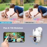 SriHome NVS009-IPC037 5MP 4-CH NVR WiFi IP Camera Kit - Image 7