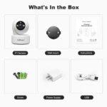 SriHome SH064 8MP HD Two-way Video Mini Camera Supports Night Vision - Image 14