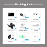 SriHome NVS009-IPC037 2MP 4-CH NVR WiFi IP Camera Kit - Image 10