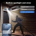 SriHome DH005 4MP 2K Low Power Consumption Wireless Security Camera System with Solar Panel - Image 11