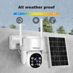 SriHome DH005 4MP 2K Low Power Consumption Wireless Security Camera System with Solar Panel - Image 13