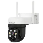 SriHome DH006 4MP 2K Low Power Consumption Wireless Security Camera System with Solar Panel - Image 2