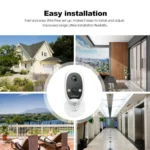 SriHome DH008 4MP 2K Low Power Consumption Wireless Security Camera System - Image 5