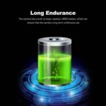 SriHome DH008 4MP 2K Low Power Consumption Wireless Security Camera System - Image 6