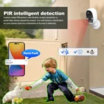 SriHome DH008 4MP 2K Low Power Consumption Wireless Security Camera System - Image 7