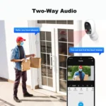 SriHome DH008 4MP 2K Low Power Consumption Wireless Security Camera System - Image 9