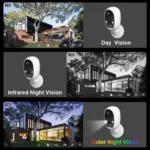 SriHome DH008 4MP 2K Low Power Consumption Wireless Security Camera System - Image 10