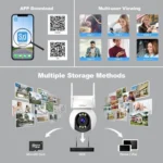 Srihome SH051 4MP 5X Optical Zoom PTZ HD Camera - Image 12