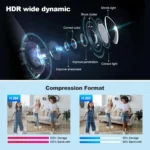 Srihome SH051 4MP 5X Optical Zoom PTZ HD Camera - Image 5