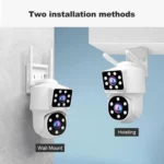 Srihome SH063 4MP Dual Lens Panoramic Surveillance HD Camera - Image 12