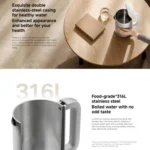 Original Xiaomi Mijia 1.7L 1800W Electric Kettle S1, CN Plug - Image 3