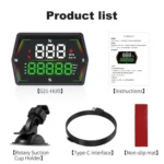 G21 Car HD Display GPS Speedometer Car OBD Meter Display Head-Up Display with Suction Cup Holder - Image 19