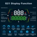 G21 Car HD Display GPS Speedometer Car OBD Meter Display Head-Up Display with Suction Cup Holder - Image 4