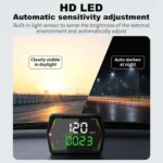 G21 Car HD Display GPS Speedometer Car OBD Meter Display Head-Up Display with Suction Cup Holder - Image 8