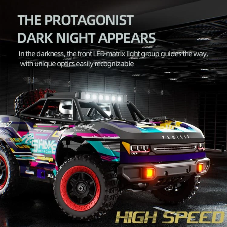 EDA008619201A_9.webp JJR/C C8820 1:18 4WD Carbon Brush Short Truck Off-road Remote Control Car - Image 10