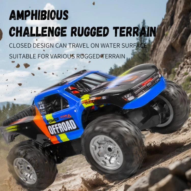 EDA008624001A_2.webp JJR/C Q205 4WD Amphibious Short Truck Off-road Remote Control Car - Image 3