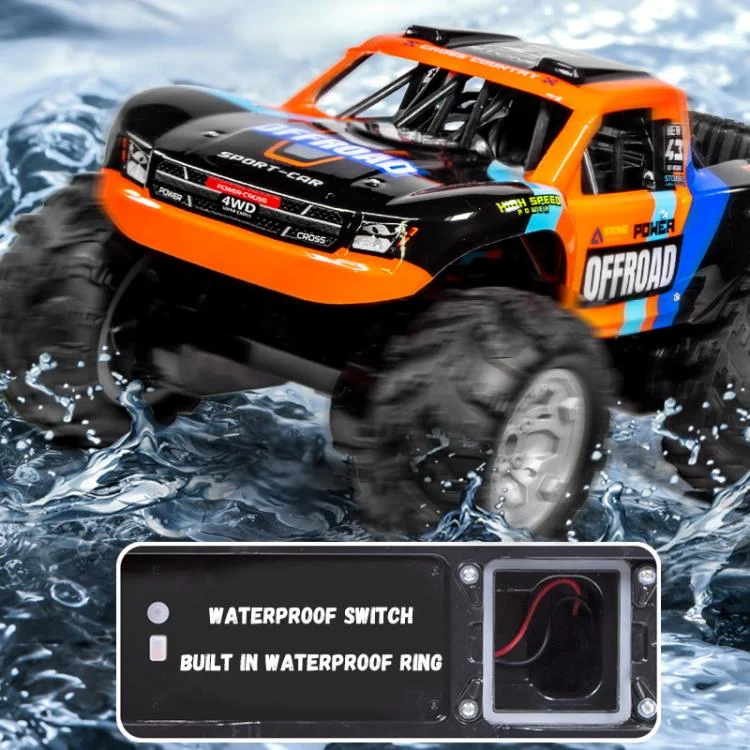 EDA008624001A_6.webp JJR/C Q205 4WD Amphibious Short Truck Off-road Remote Control Car - Image 7