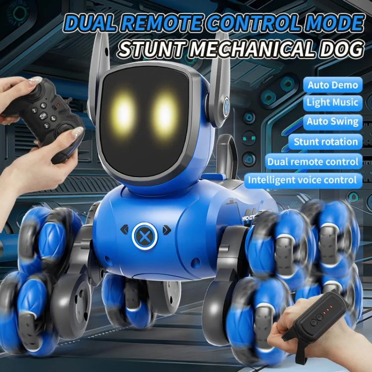 EDA0086254_B1.webp JJR/C Q200 Small Eight-wheeled Multi-function Remote Control Robot Dog with RC Watch - Image 3