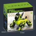JJR/C Q200 Small Eight-wheeled Multi-function Remote Control Robot Dog with RC Watch - Image 18