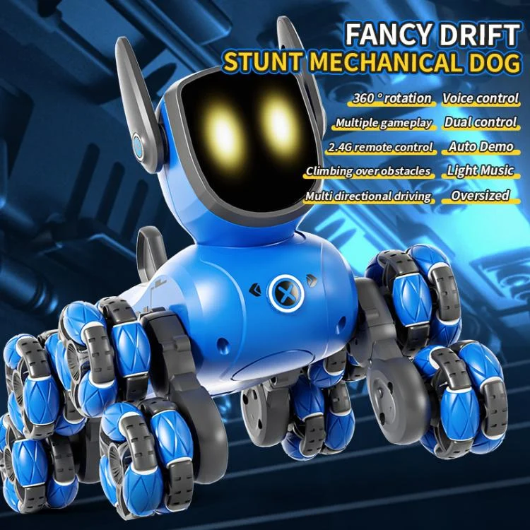EDA0086254_B4.webp JJR/C Q200 Small Eight-wheeled Multi-function Remote Control Robot Dog with RC Watch - Image 6