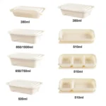 Disposable Food Delivery Lunch Box Containers with Lid - Image 3