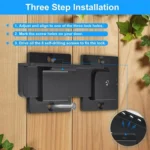 Heavy Duty Metal Door Latch with Padlock Hole Flip Door Lock for Wooden Doors - Image 5