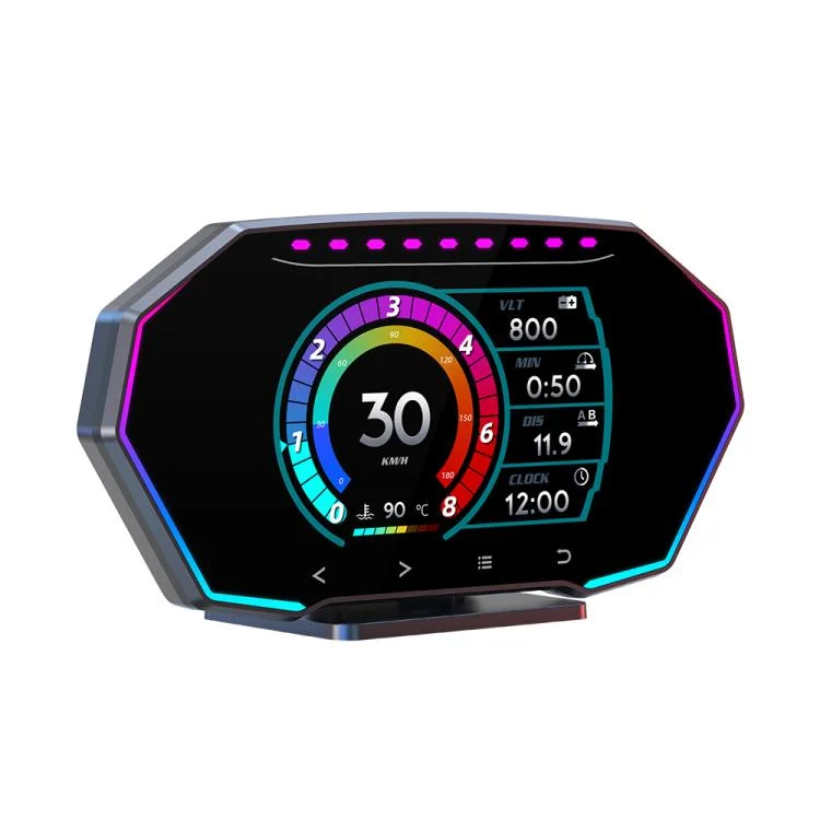 EDA008652001A_1.webp F11 Upgraded Version Multi-functional LCD HD OBD2 GPS Display - Image 2