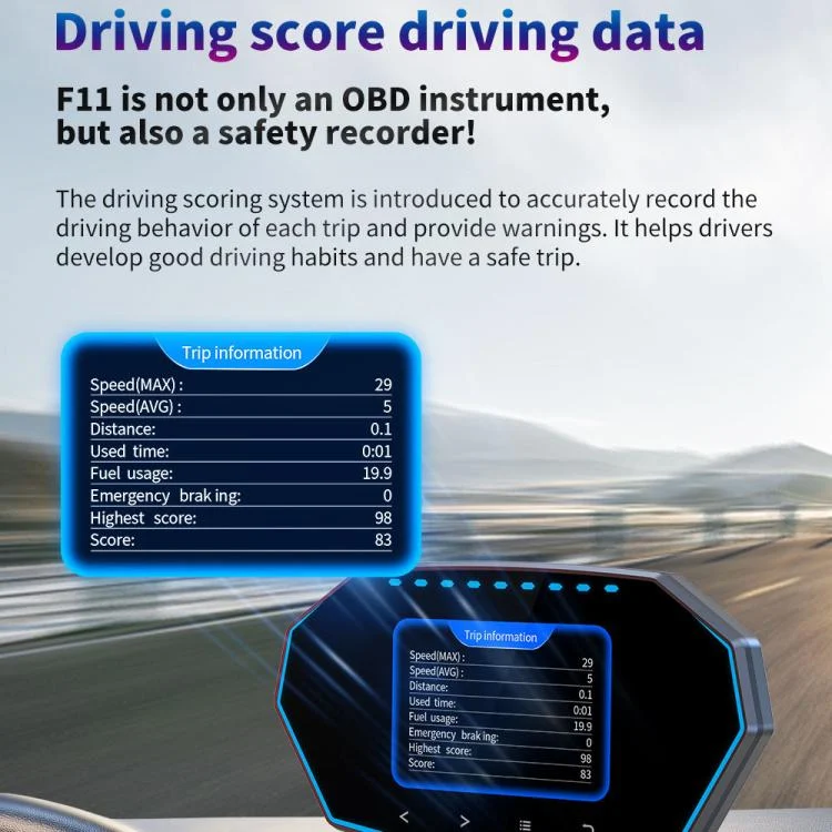 EDA008652001A_13.webp F11 Upgraded Version Multi-functional LCD HD OBD2 GPS Display - Image 14