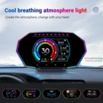 F11 Upgraded Version Multi-functional LCD HD OBD2 GPS Display - Image 6
