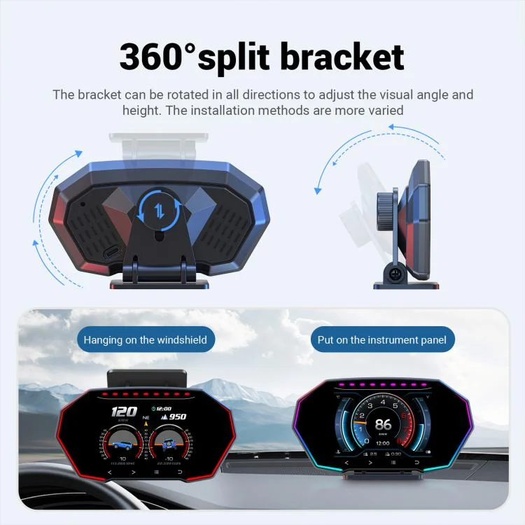 EDA008652001A_9.webp F11 Upgraded Version Multi-functional LCD HD OBD2 GPS Display - Image 10