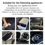 220V to 12V 20A Car to Home Converter Dedicated Inverter for Car Refrigerator - Image 5