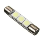 10pcs ST6-5050-3SMD 29mm B6 LED Car Make-up Mirror Light Reading Lamp - Image 2