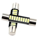 4pcs ST6-4014-9SMD 29mm B6 LED Car Make-up Mirror Light Reading Lamp - Image 2