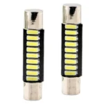 4pcs ST6-4014-9SMD 29mm B6 LED Car Make-up Mirror Light Reading Lamp - Image 3