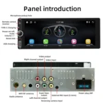 F6021 6.86 inch IPS Screen Car 1Din MP5 Player Support CarPlay & Android Auto - Image 12