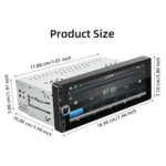 F6021 6.86 inch IPS Screen Car 1Din MP5 Player Support CarPlay & Android Auto - Image 13