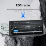 F6021 6.86 inch IPS Screen Car 1Din MP5 Player Support CarPlay & Android Auto - Image 8