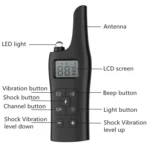 Remote Control Electric Shock Vibration Warning Pet Barking Stopper Waterproof Electronic Collar - Image 4