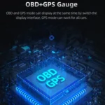 AP-1 Car HUD Head-up Display OBD GPS Driving Computer Code Table - Image 4