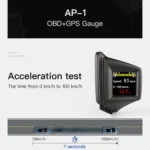 AP-1 Car HUD Head-up Display OBD GPS Driving Computer Code Table - Image 7