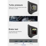 AP-1 Car HUD Head-up Display OBD GPS Driving Computer Code Table - Image 8