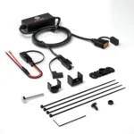 WUPP CS-1186B1 Motorcycle SAE Single USB Port Fast Charging Charger - Image 2