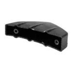 4 PCS Carbon Texture Car General Shark Fin Rear Spoiler Bumper Chassis Decoration - Image 3