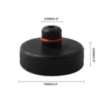 4 PCS Car Jack Point Jacking Support Plug Lift Block Support Pad for Tesla Model 3 / Model S / Model X / Model Y before 2023 - Image 4